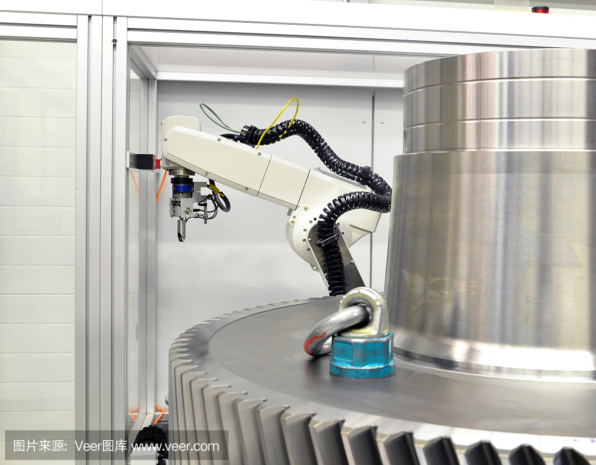 机械工人,水平画幅,制造机器,工厂