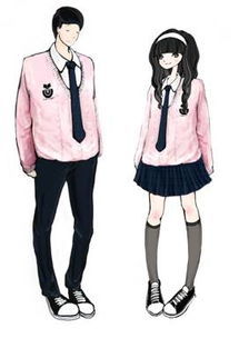 动漫校服设计图大全_动漫女生穿校服头像_动-11kb