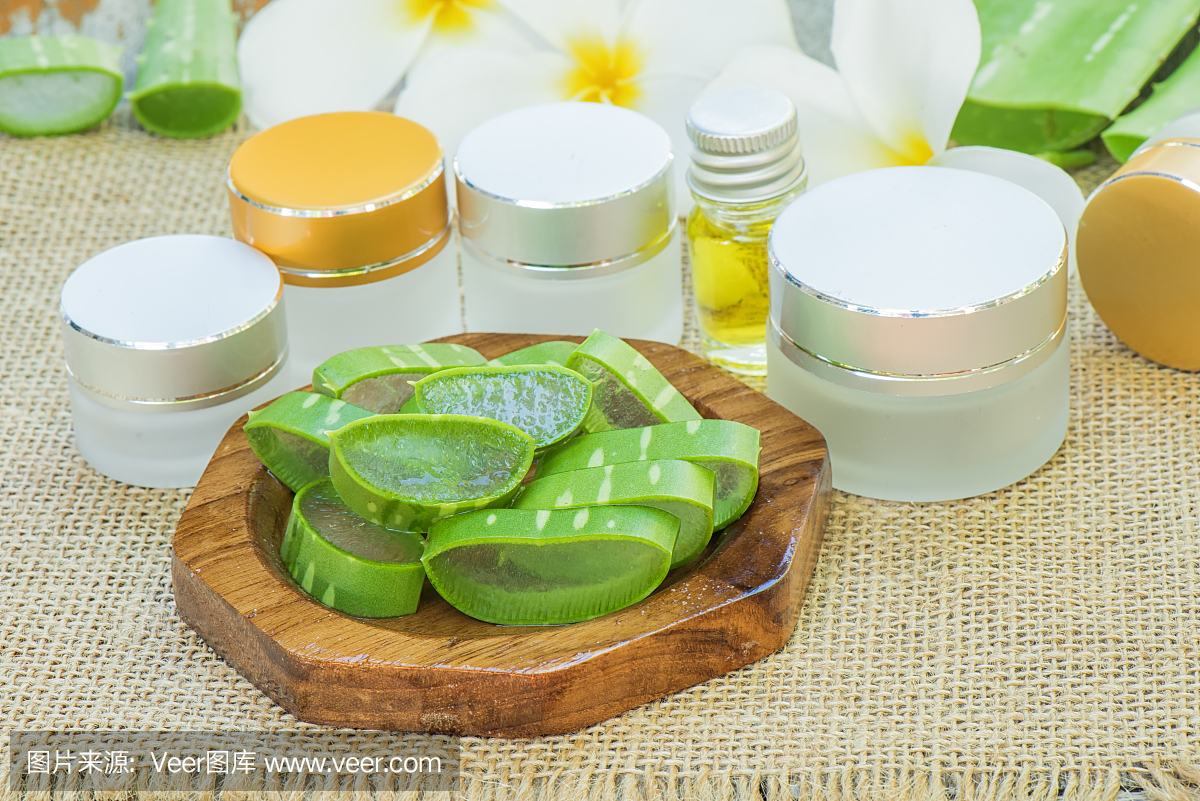 芦荟维拉用于水疗护肤和化妆品