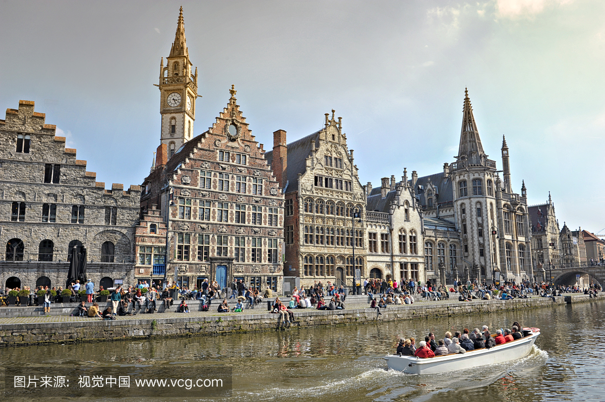 钟塔,连栋房屋,比利时,生活方式