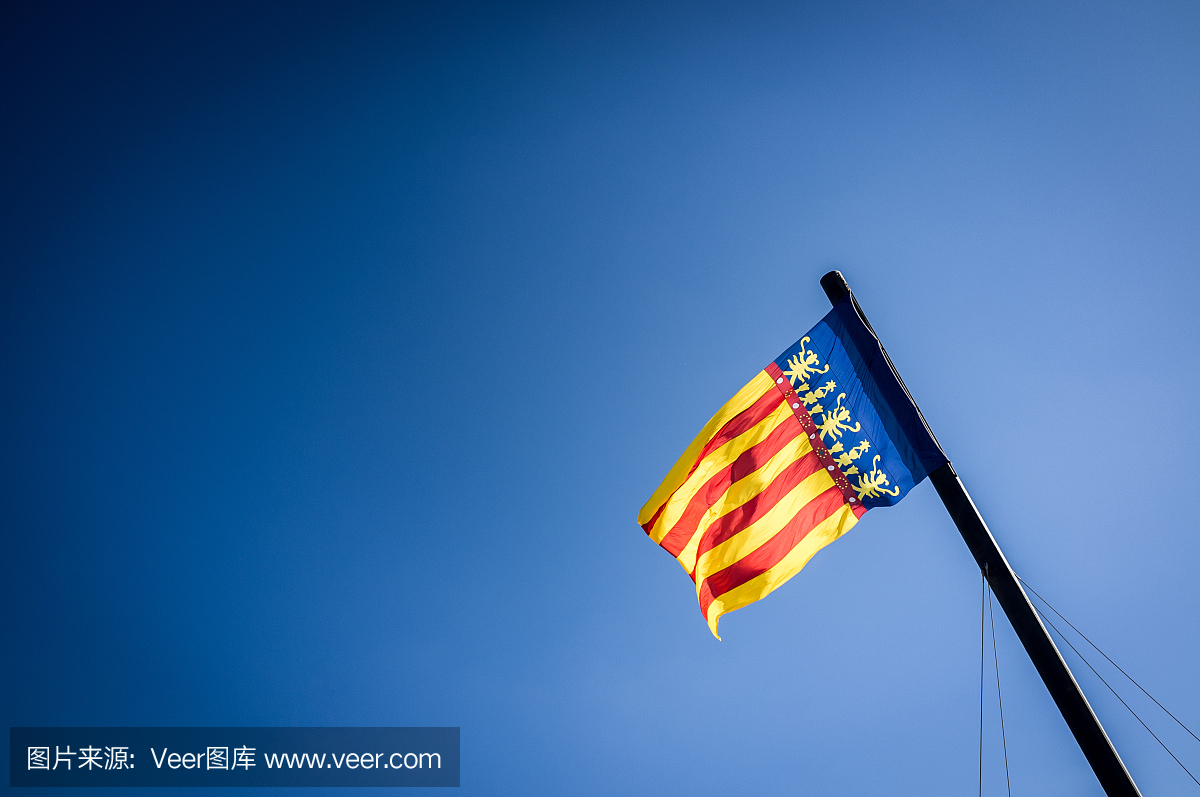 瓦伦西亚国旗,西班牙