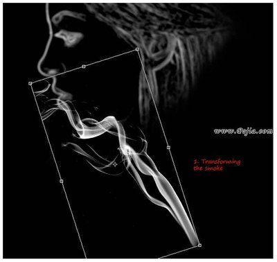 photoshop制作缭绕的烟雾头像(3)_ps家园网-33kb