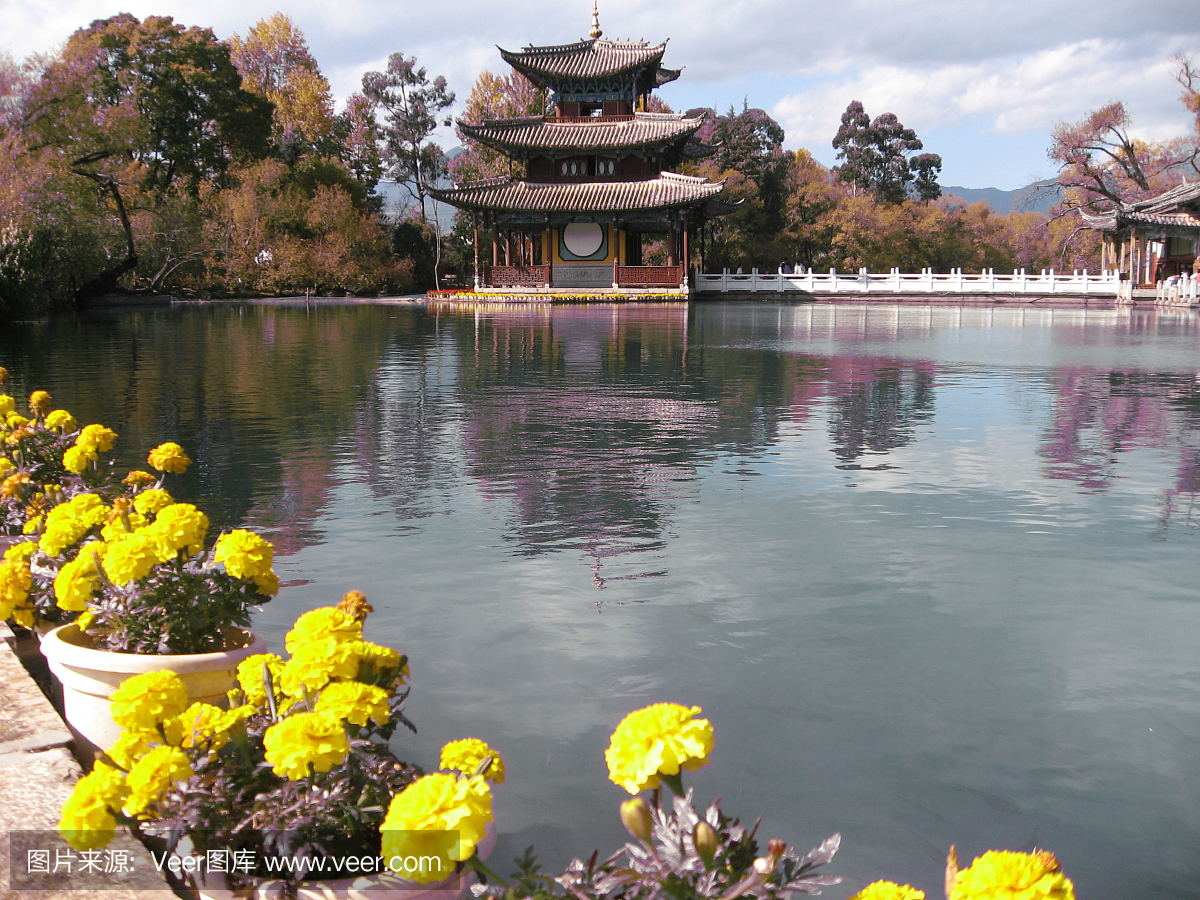 黑龙潭公园,象山灵潭,黑龙潭,玉水龙潭