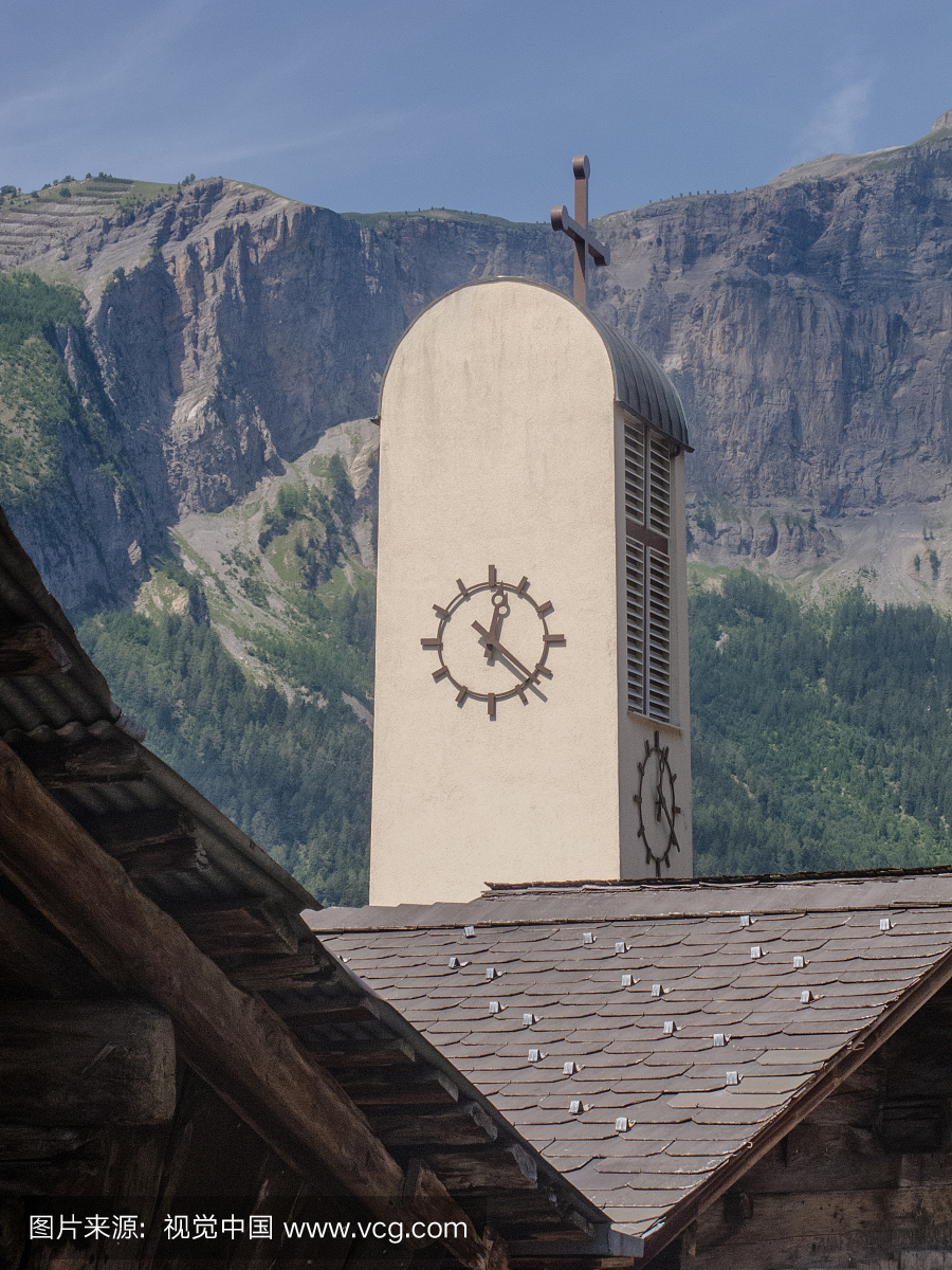 钟楼教堂,阿尔宾恩,瑞士