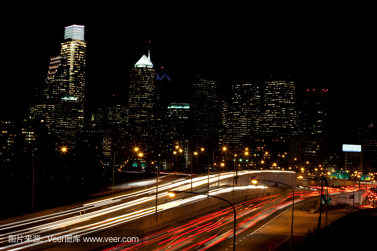 费城交通高峰时段