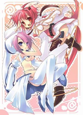 二次元白丝福利图 - 二次元白丝妹子萌图头像图-78kb