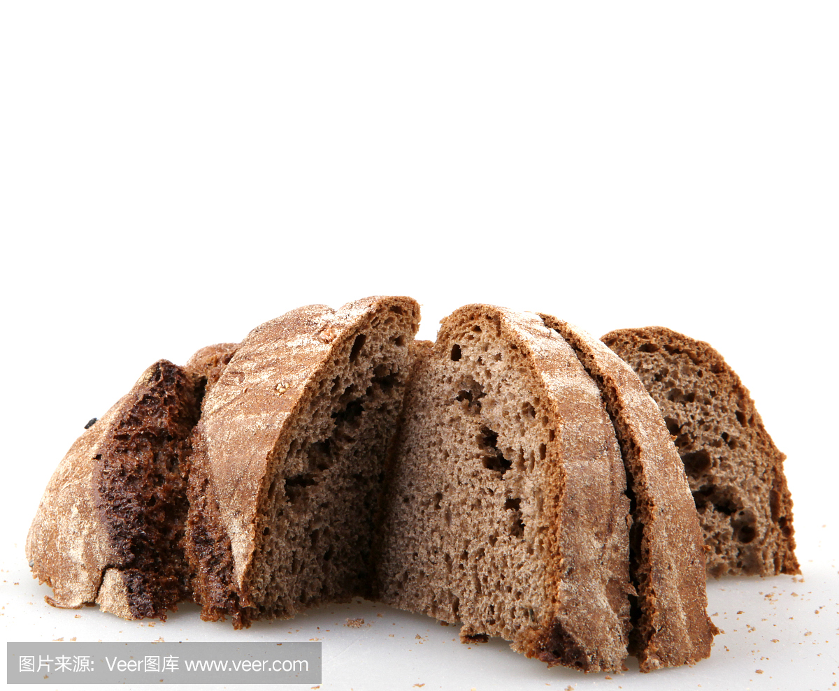 黑面包,全麦面包,全麦,全谷物