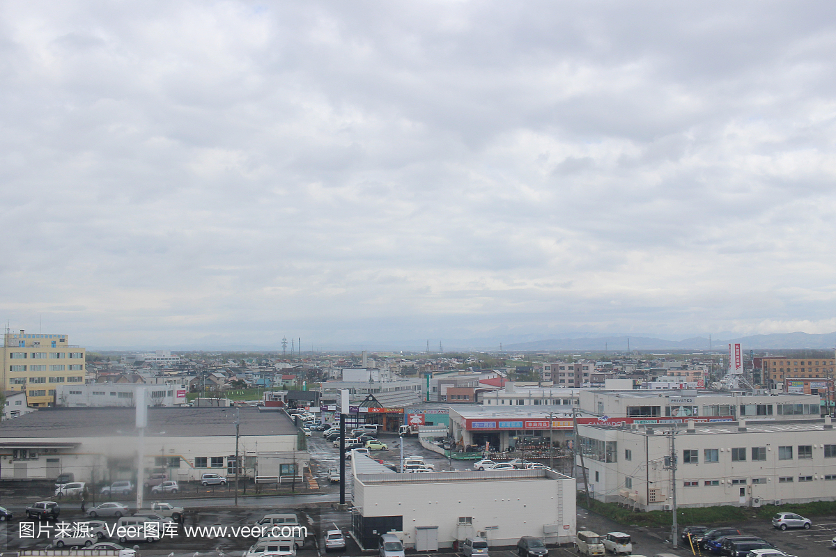 从札幌到函馆的火车视图