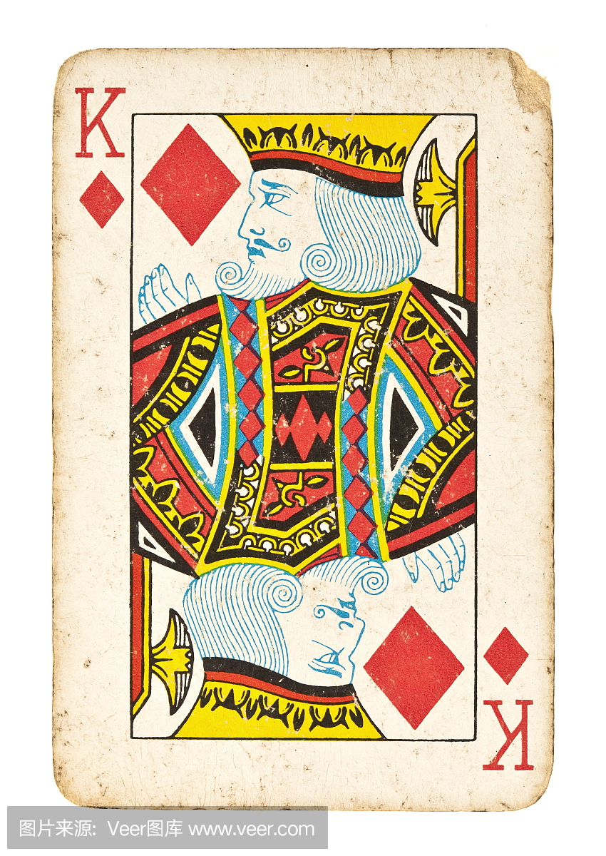 方片K,方块K,方块国王,英文字母K