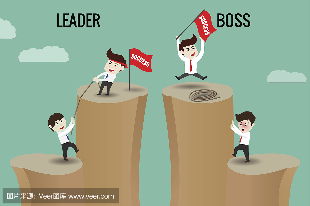 领导者和老板之间的区别