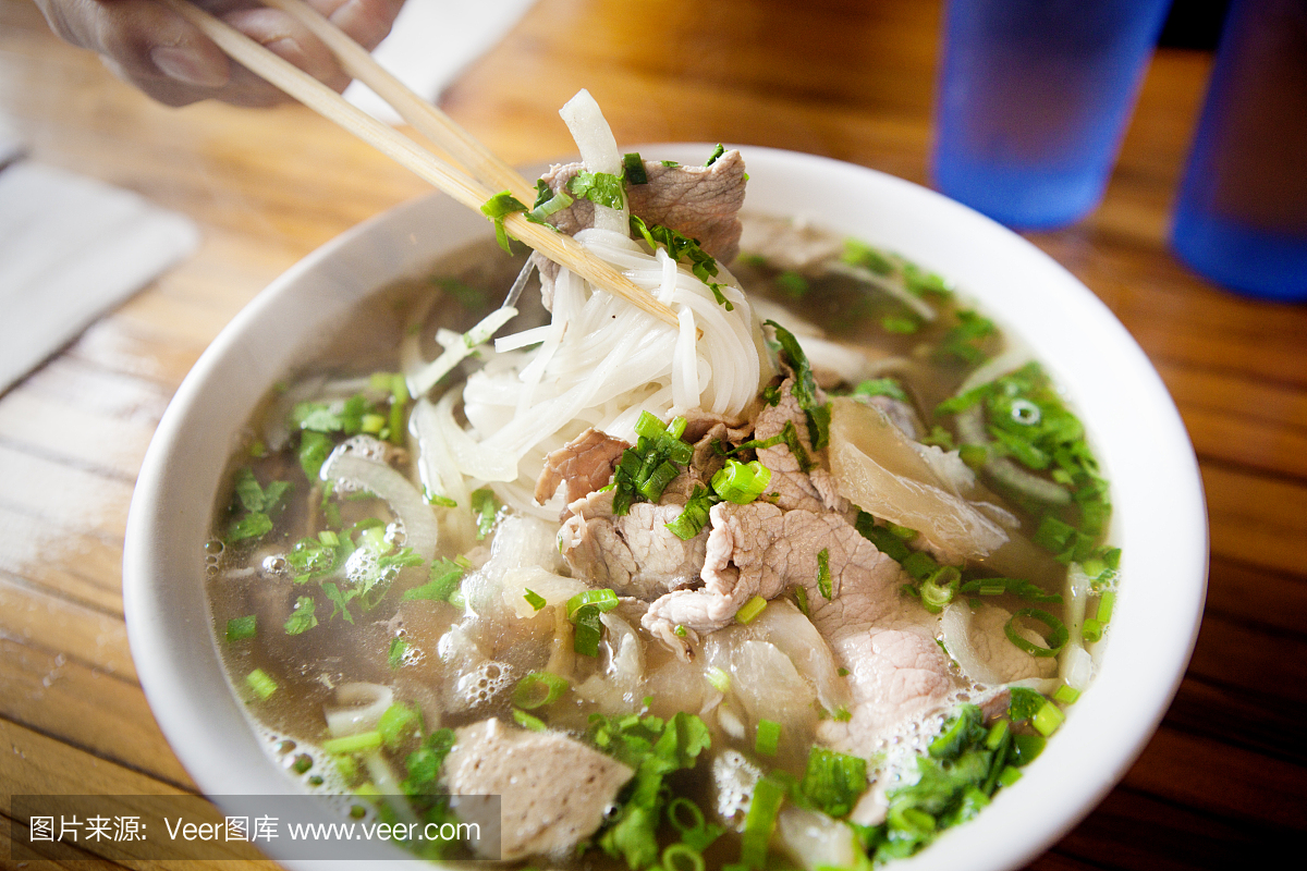 越南粉,越南河粉,牛肉,腌咸牛肉