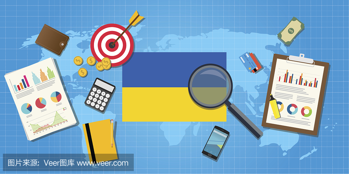 乌克兰经济状况国家图表和金融