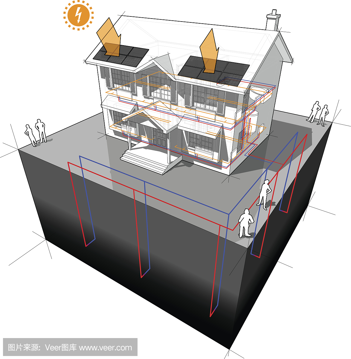 地热发电站,地热电站,热能发电站,热能