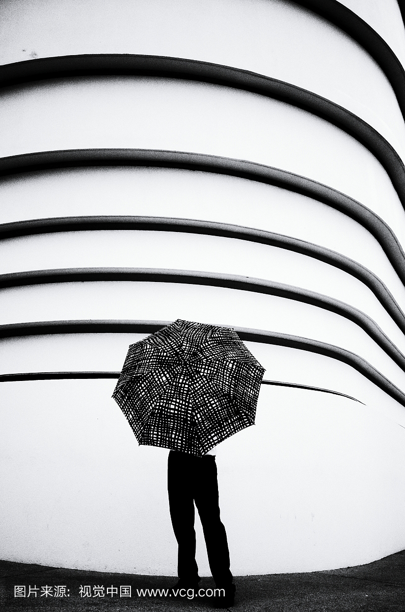 人,安全的,建筑结构,伞