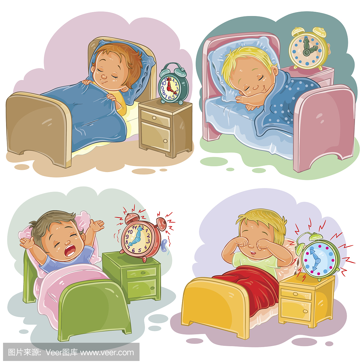 卡通睡觉儿童设计图__卡通设计_广告设计_设计图库_昵图网nipic.com