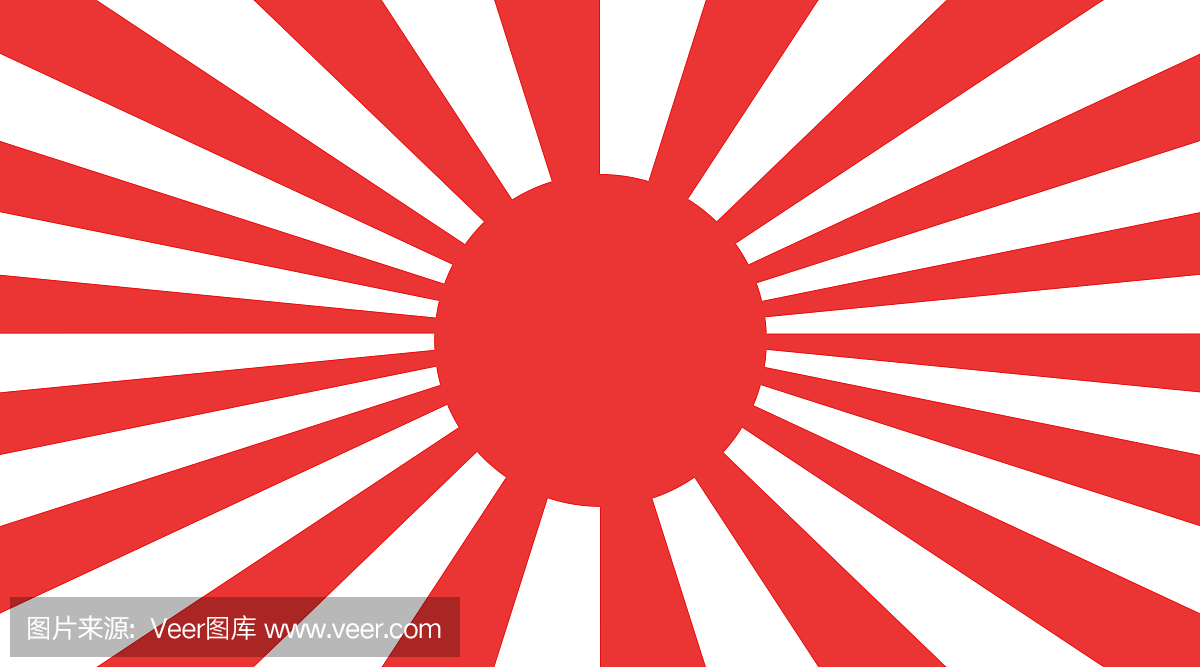 帝国日本国旗。