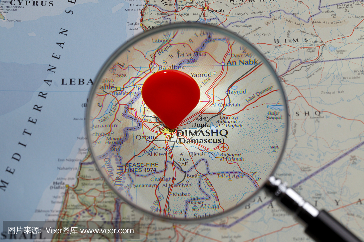 大马士革,大马士革城市,叙利亚首都,英文字母