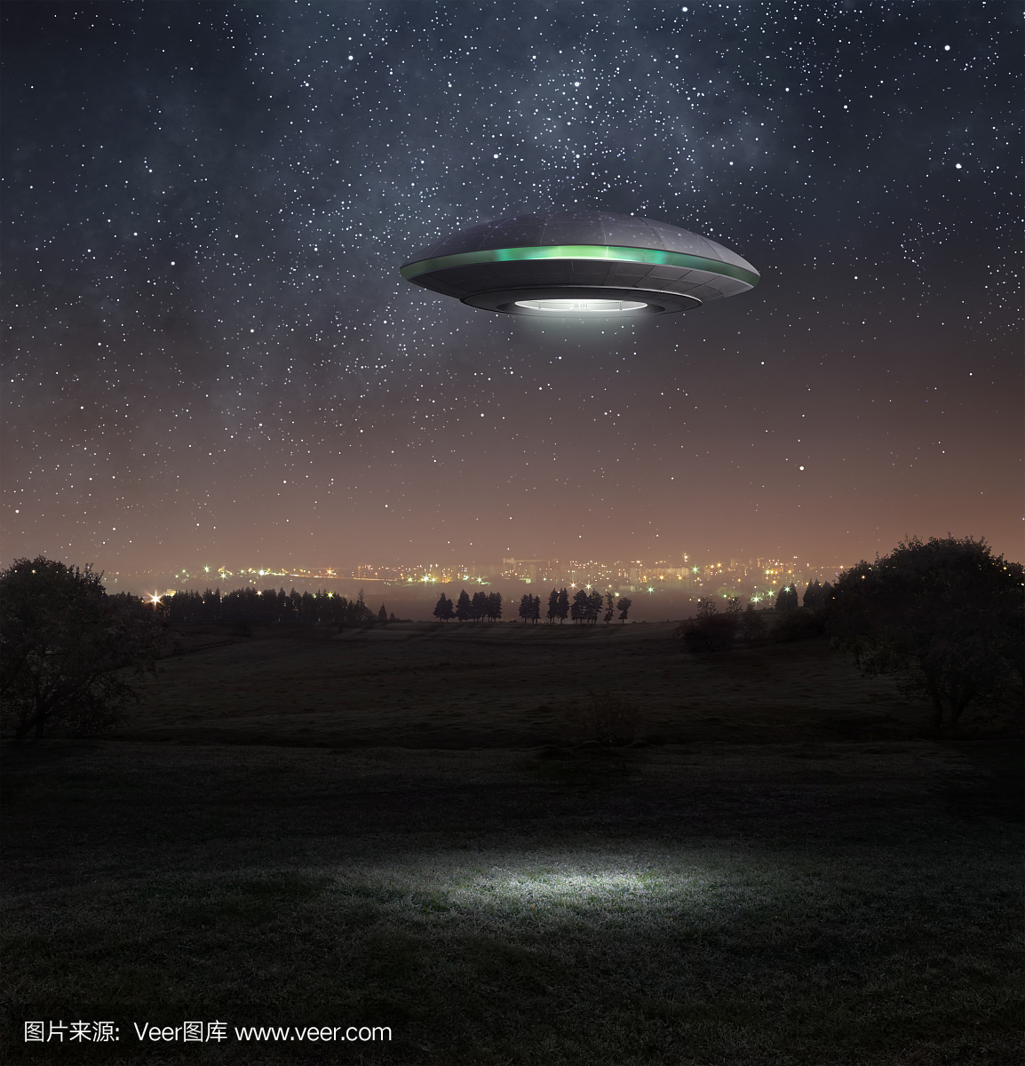 Ufo在晚上