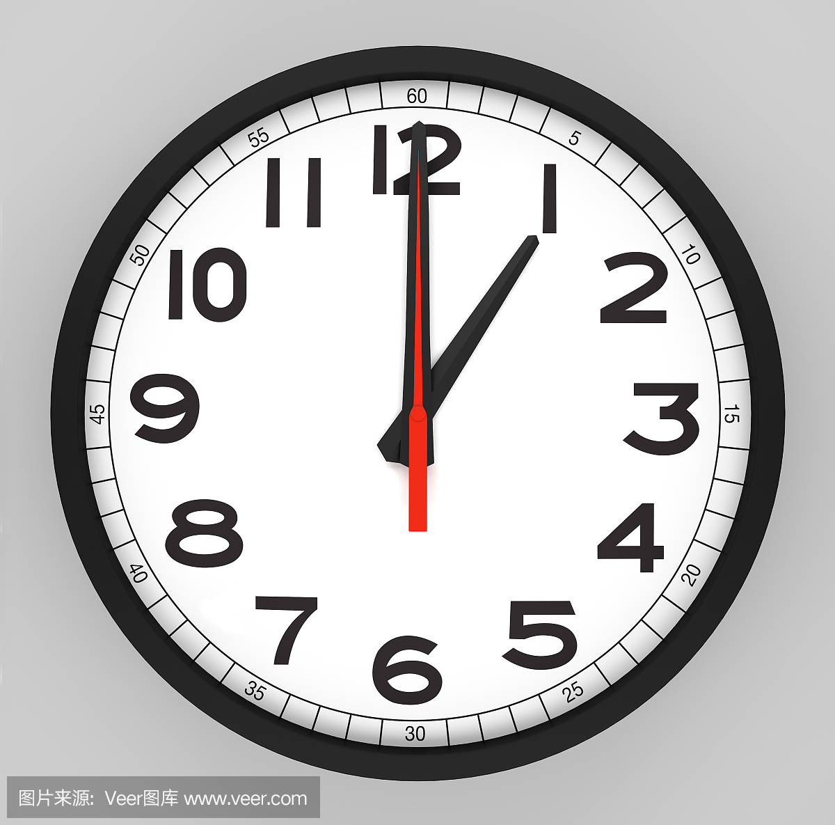 钟面1点钟