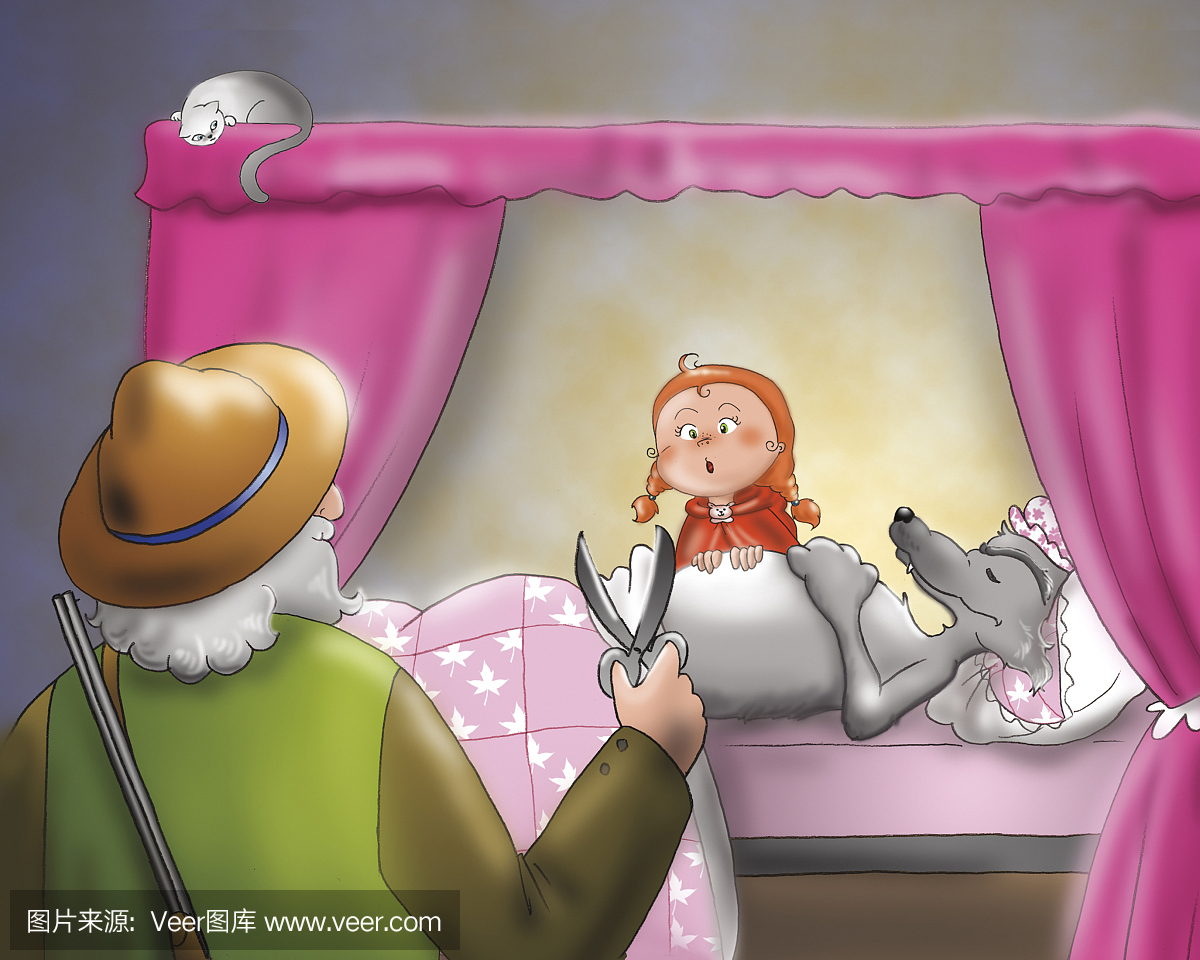 红骑士,狼和猎人