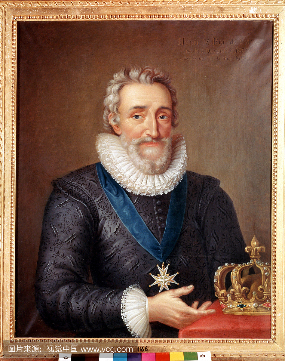 亨利四世亨利四世的肖像1553-1610,法国国王