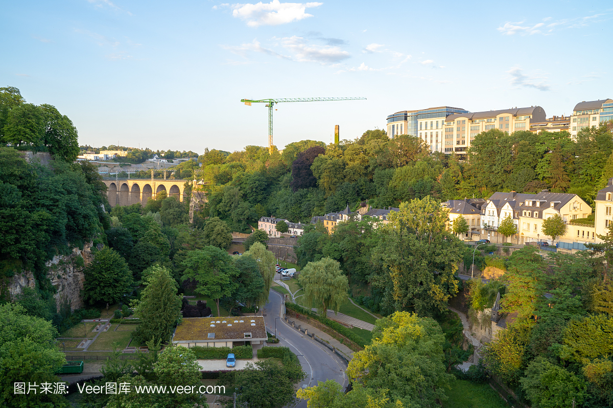 卢森堡公国,卢森堡,著名景点,商业金融和工业