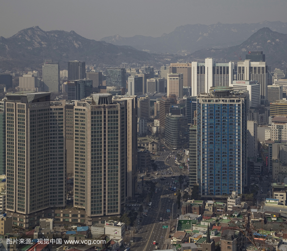 首尔,户外,朝鲜文化,城市天际线