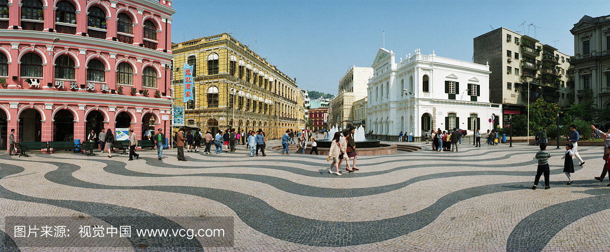 Leal Senado Square in Macau