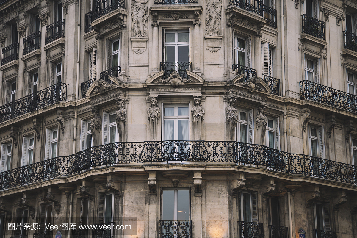 住在巴黎的建筑物