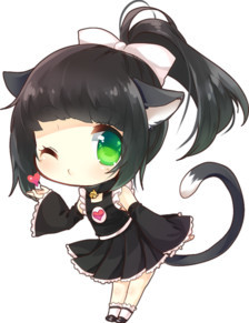 q版人物声音漫画呆萌拖曳的动漫女生图片