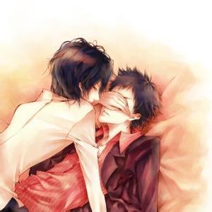 动漫男男接吻头像_动漫头像_qq头像大全 - q-13kb