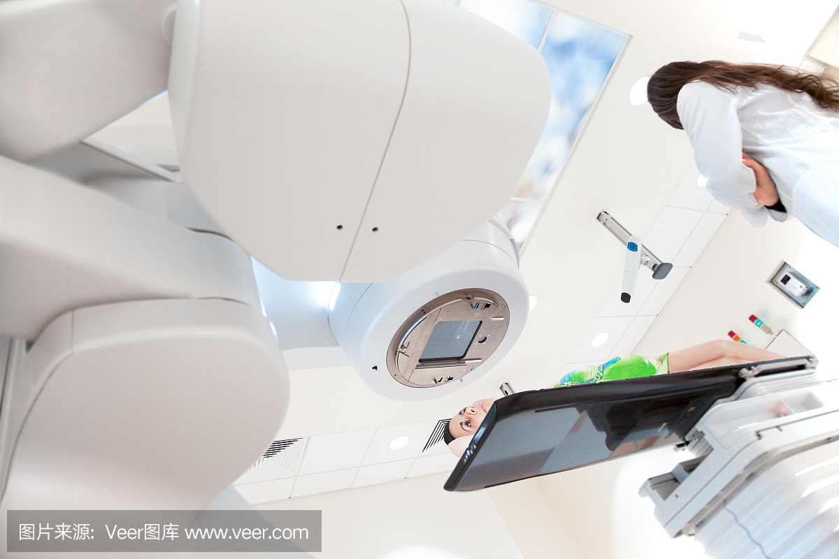 医院肿瘤学扫描仪X光片