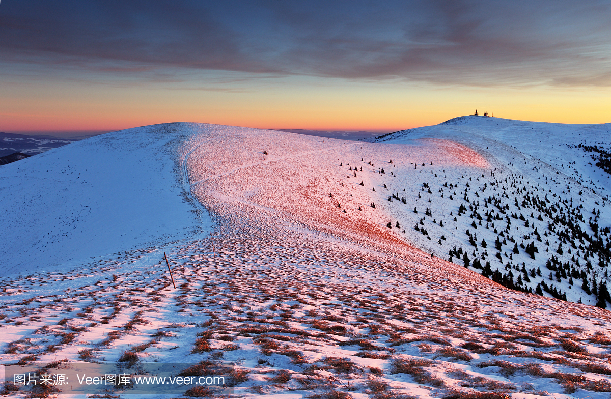 冬季斯洛伐克山 - Fatras