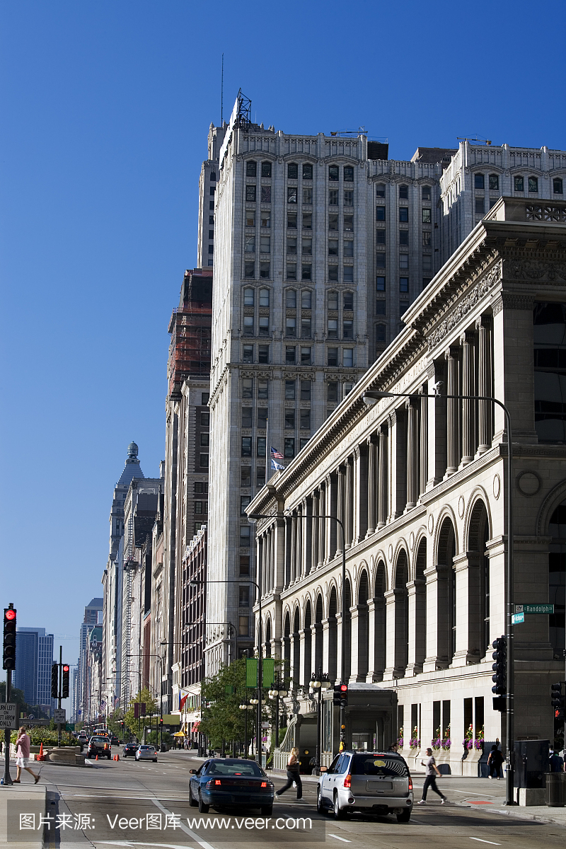 芝加哥市区密歇根大街南部