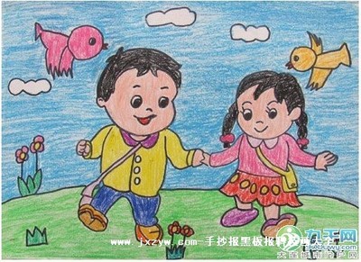 小学生欢庆元旦绘画图片大全_小学生欢庆元旦-83kb