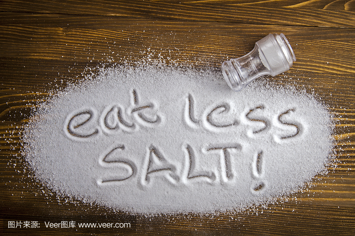 少吃盐 - 医疗概念健康危害