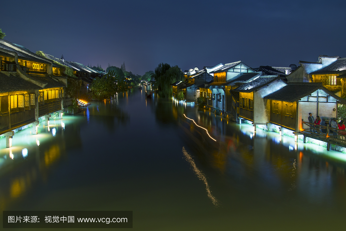 乌镇西栅夜晚
