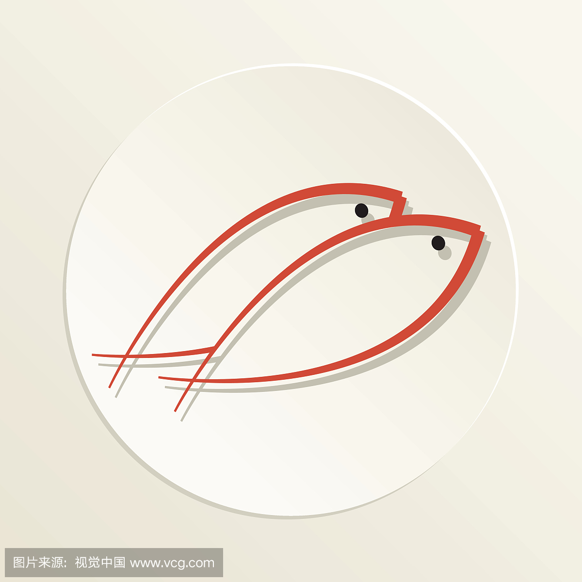 寿司餐厅图标金枪鱼生鱼片鱼符号