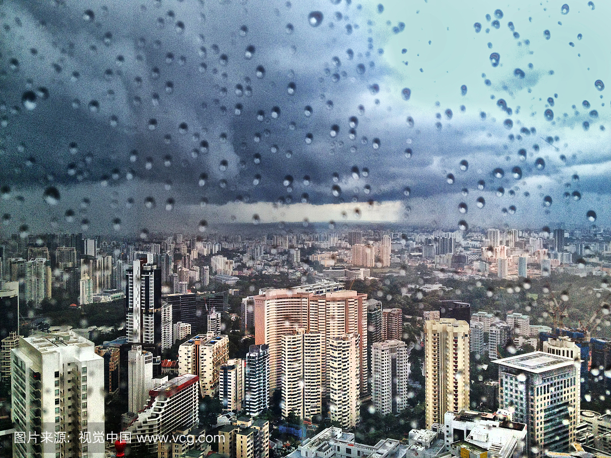 雨天新加坡