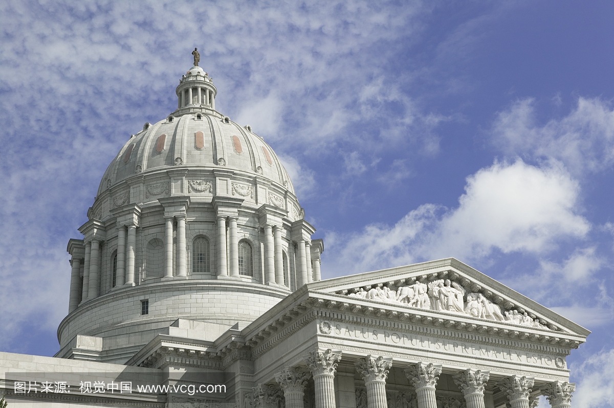 美国密苏里州杰斐逊市密苏里州议会大厦政府大