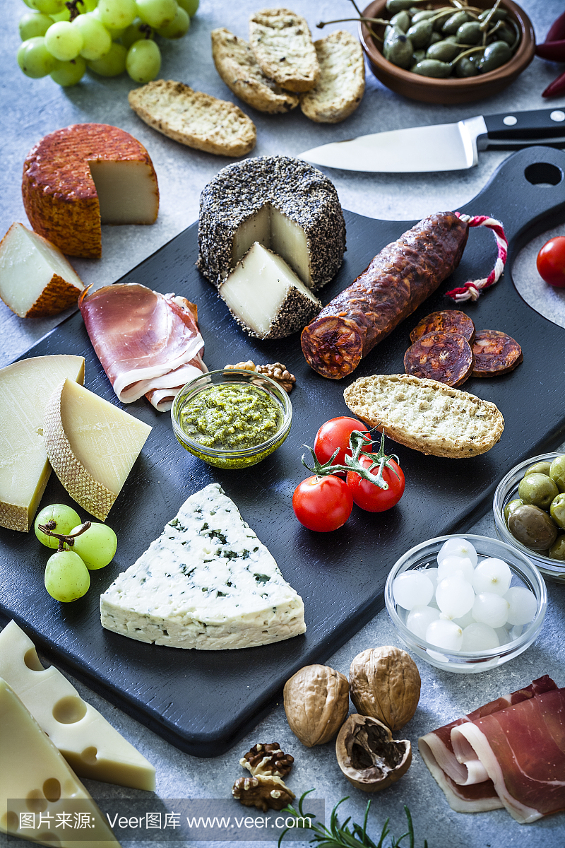 乳酪板,意大利腊肠,西班牙文化,萨鲁美尔利亚