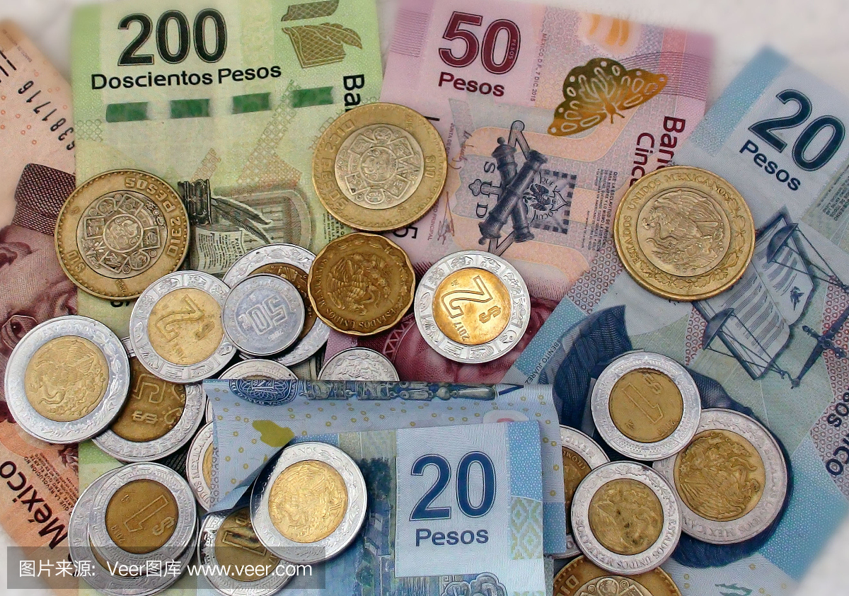 墨西哥硬币,墨西哥比索硬币,墨西哥钱,