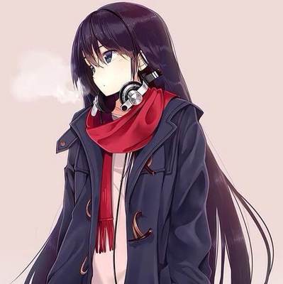 求求求带耳机的女图男图._情侣动漫头像吧-34kb