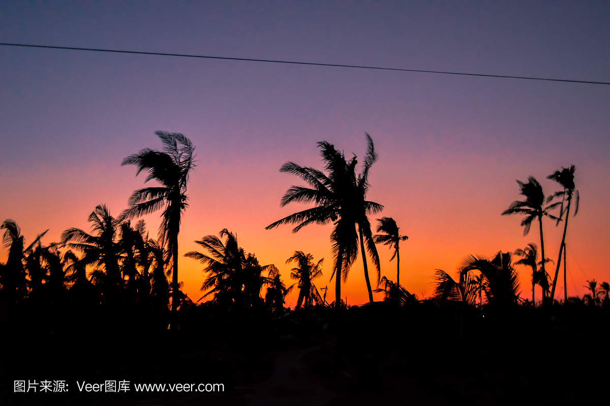 水,天空,美,度假胜地