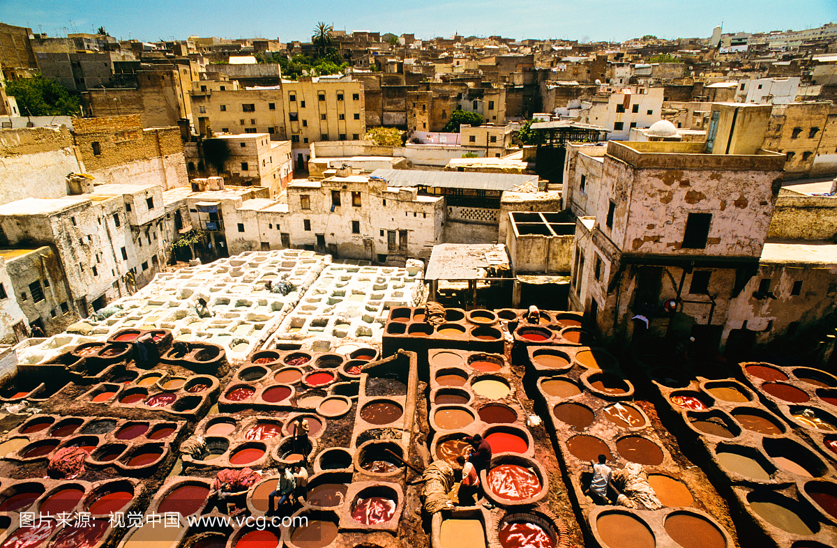 菲斯,费茨,古城,古镇