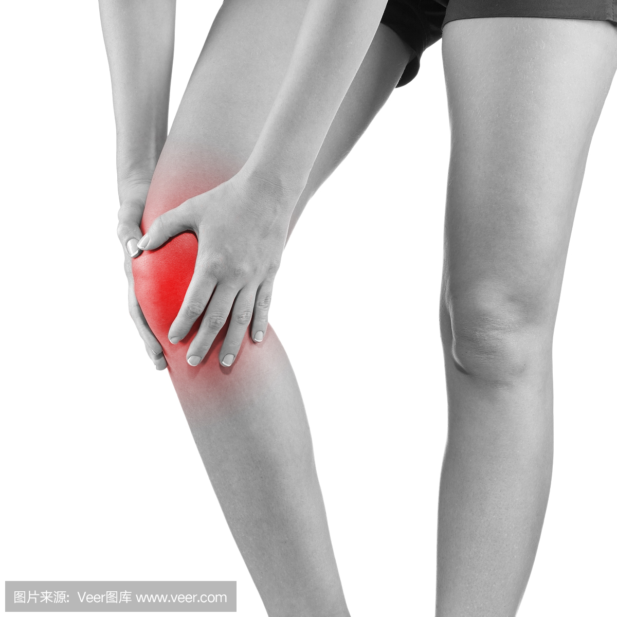 女人膝盖痛