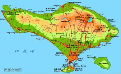 中国与印尼地图图片