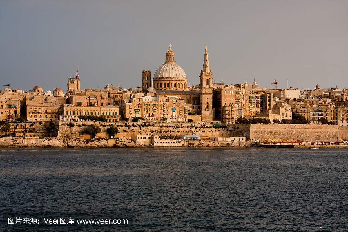 瓦莱塔,马耳他首都,旅游目的地,水平画幅