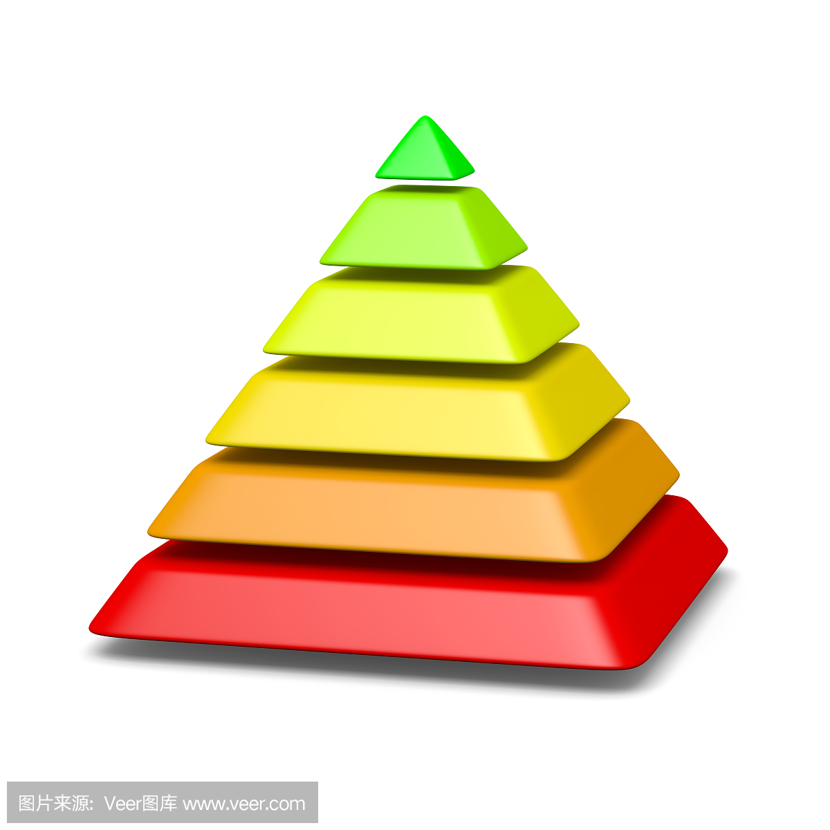 6级金字塔结构环境概念