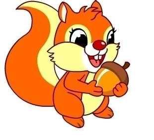 可爱卡通小松鼠头像_可爱卡通小松鼠头像图片大全